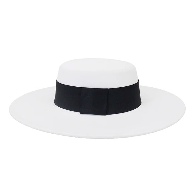 Chapeau Large Bord en Feutre