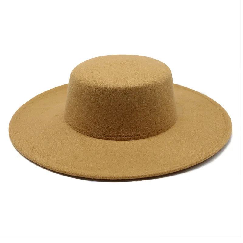 Chapeau Large Bord en Feutre