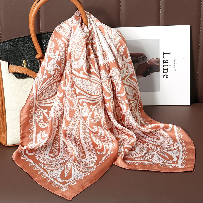 Foulard Carré Satiné