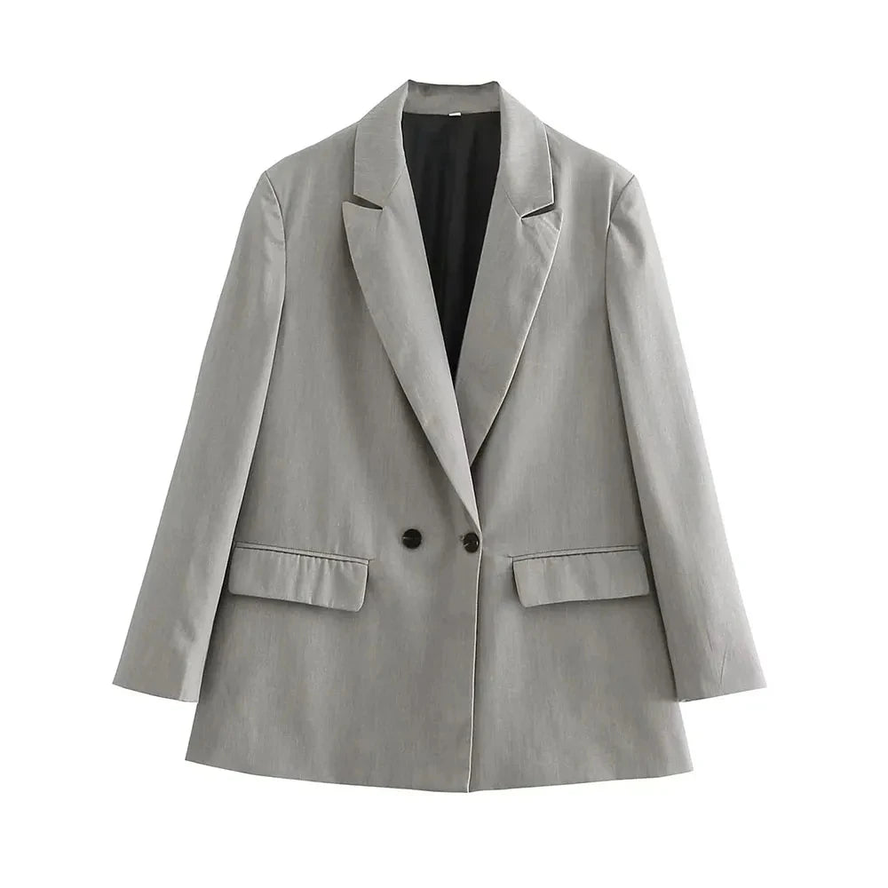 Blazer Croisé Oversize