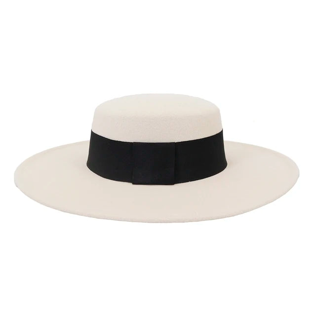 Chapeau Large Bord en Feutre