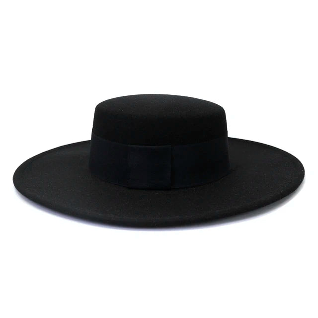 Chapeau Large Bord en Feutre