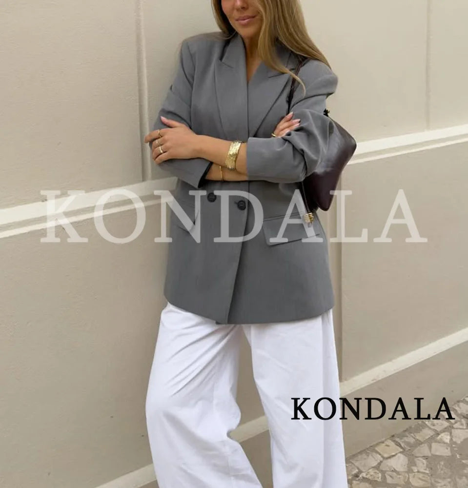 Blazer Croisé Ajusté