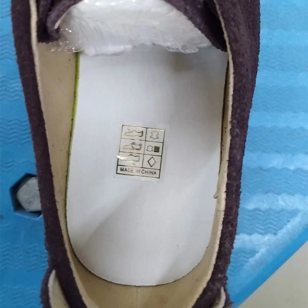 Mocassins à Lacets en Daim