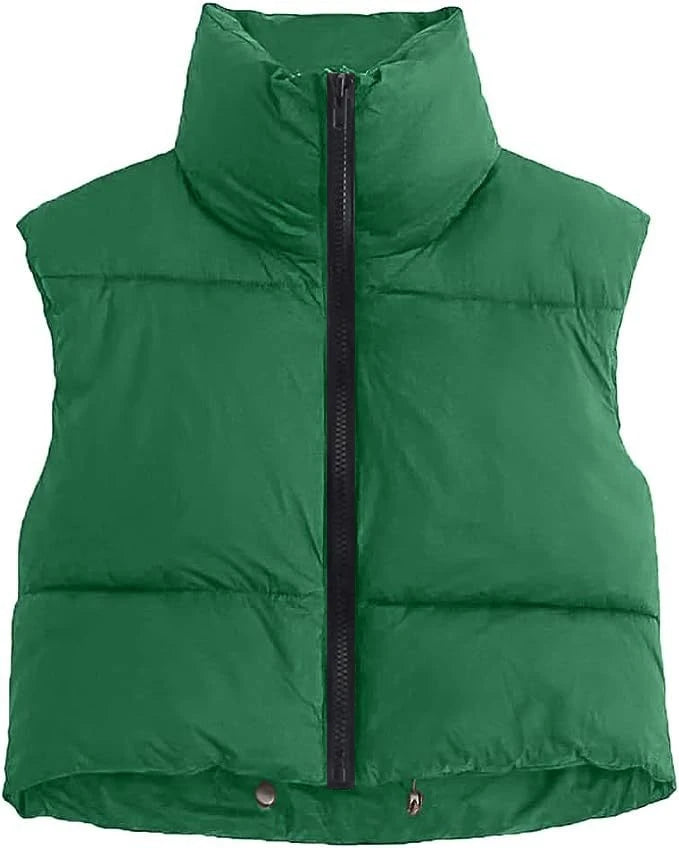 Gilet Matelassé Col Montant