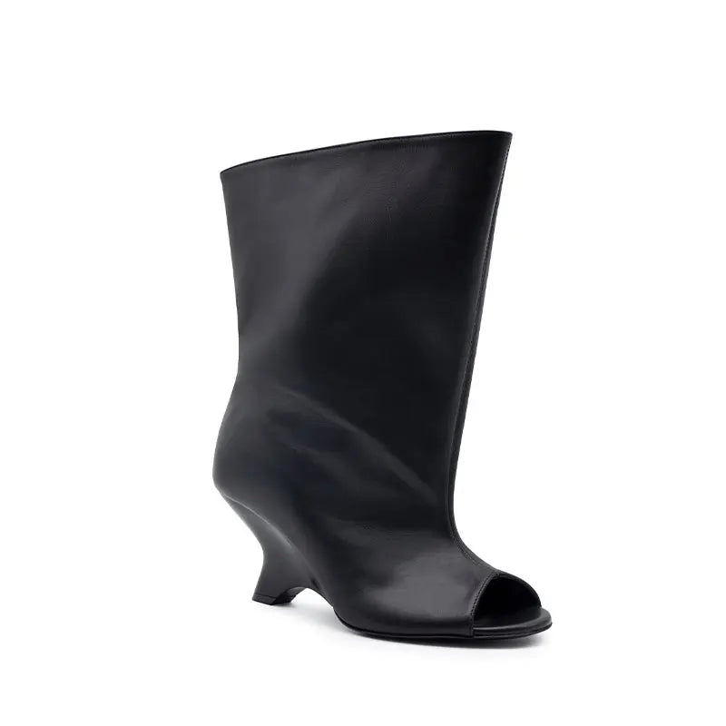 Bottes Hautes Talon Biseauté