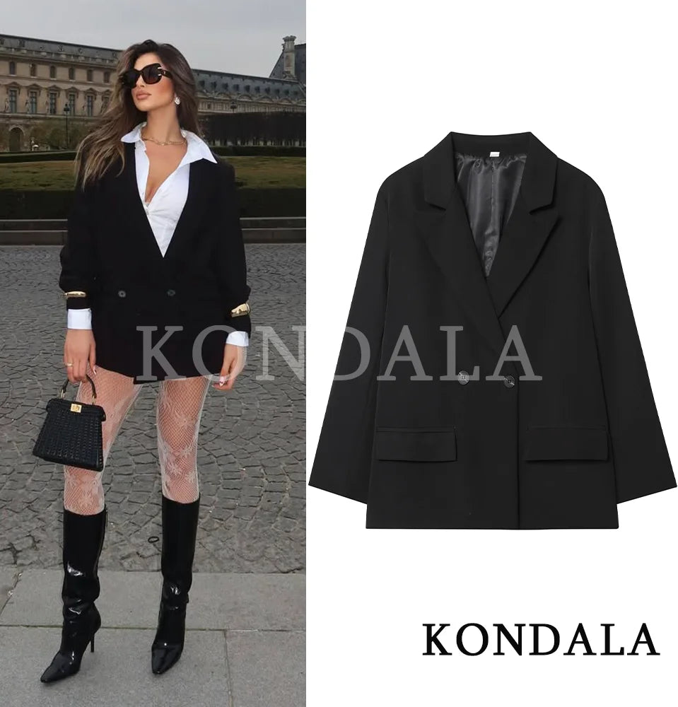 Blazer Croisé Ajusté