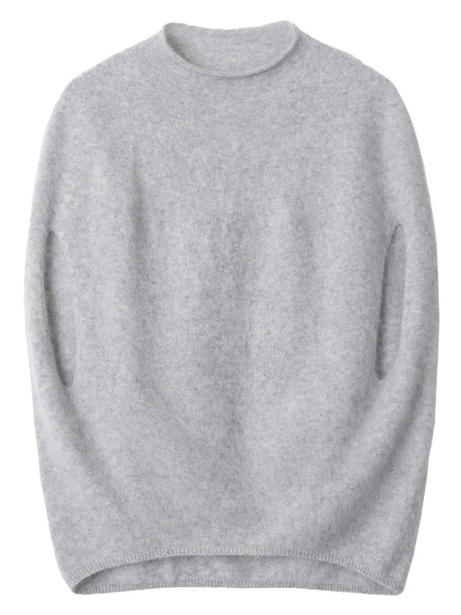 Pull Sans Manches Col Roulé
