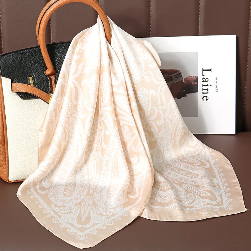 Foulard Carré Satiné
