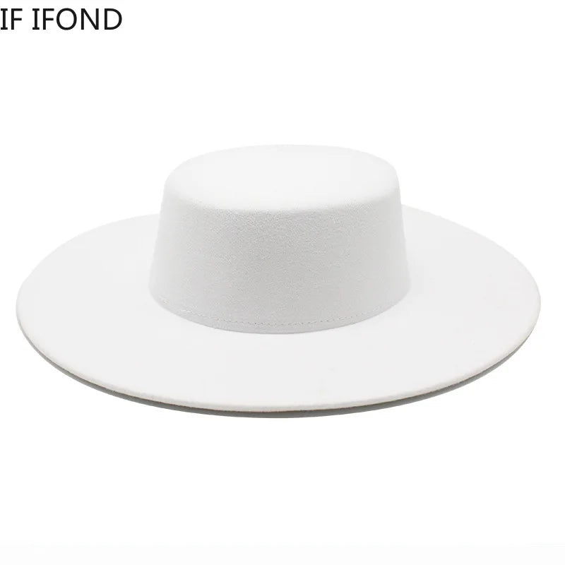 Chapeau Large Bord en Feutre