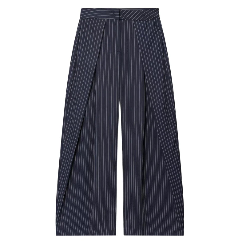 Pantalon de Tailleur Large