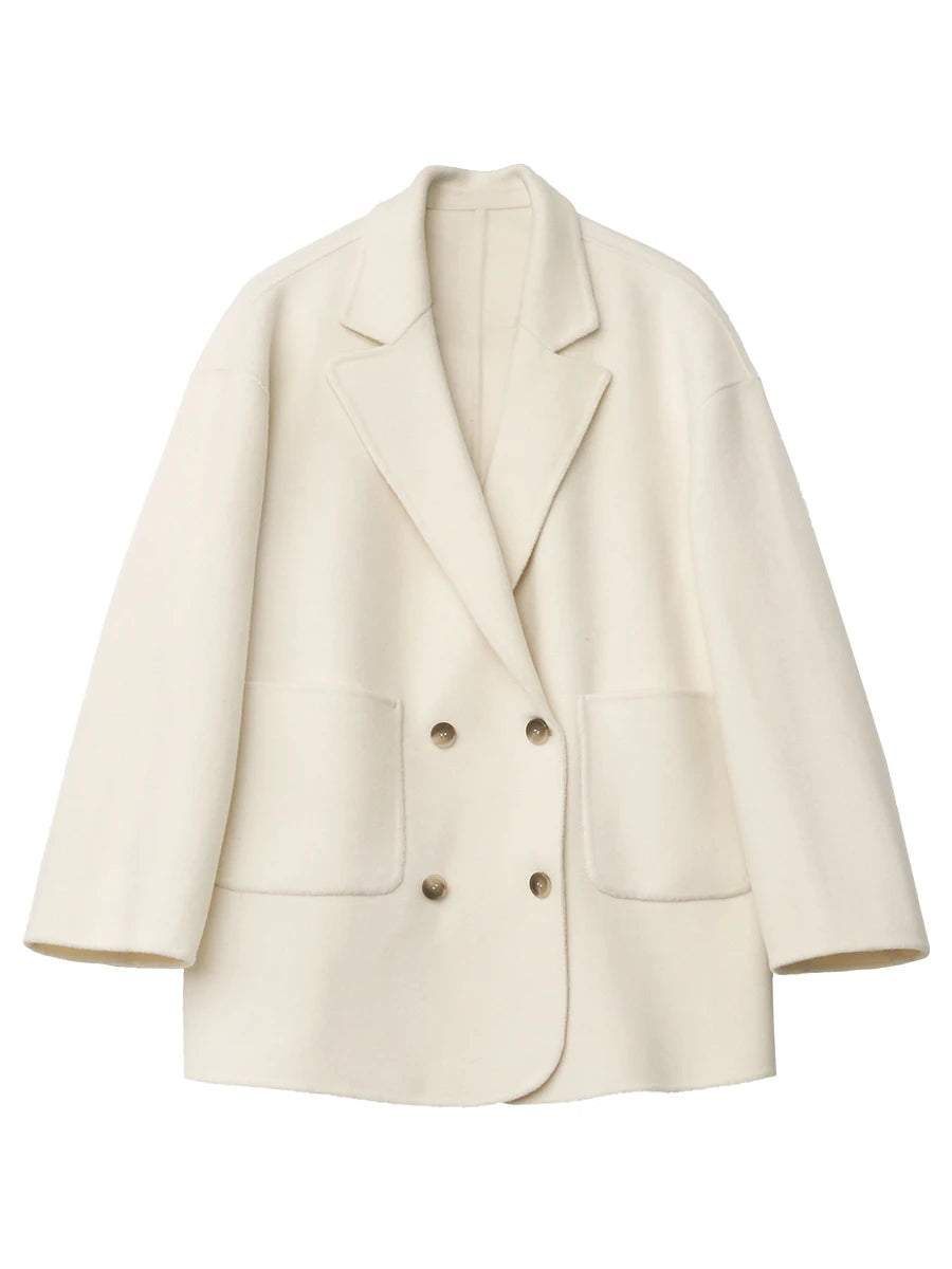 Manteau Long Double Face