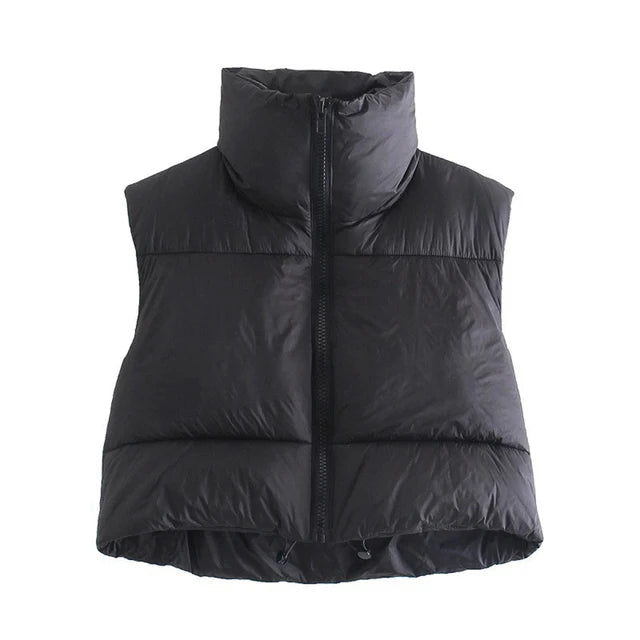 Gilet Matelassé Col Montant