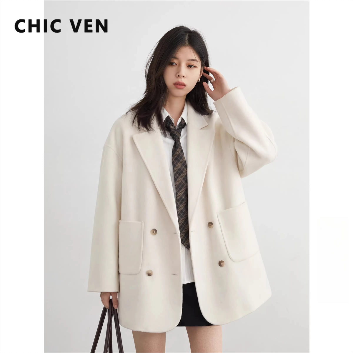 Manteau Long Double Face