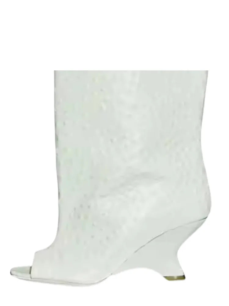 Bottes Hautes Talon Biseauté