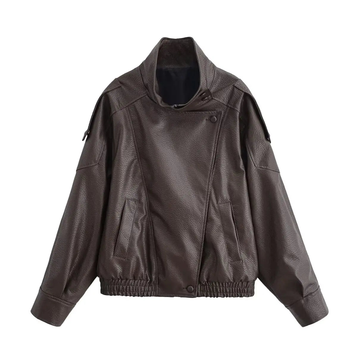 Blouson Aviateur Effet Cuir