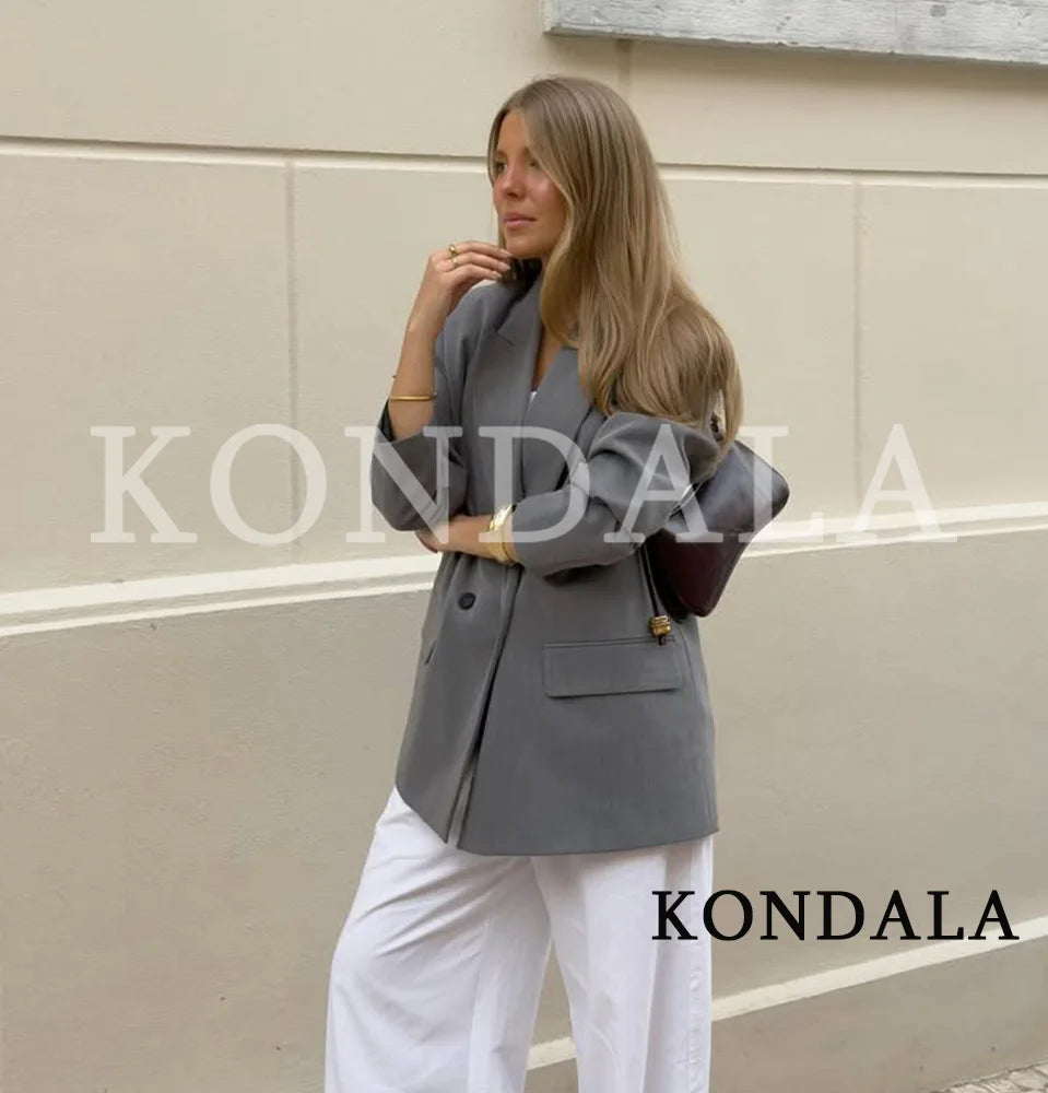 Blazer Croisé Ajusté