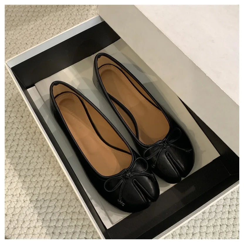 Ballerines Tabi à Nœud