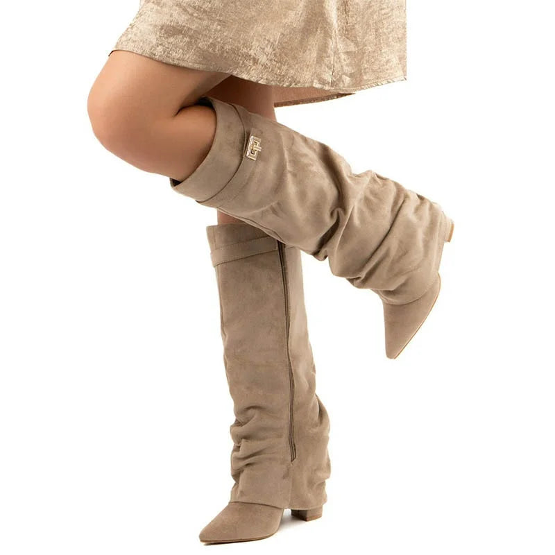 Bottes Hautes à Boucle