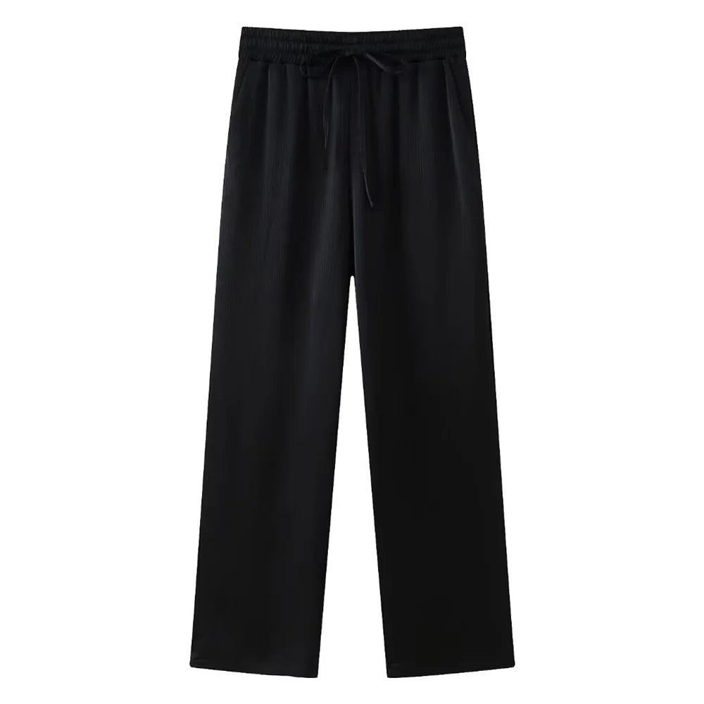 Tailleur Croisé Effet Froissé