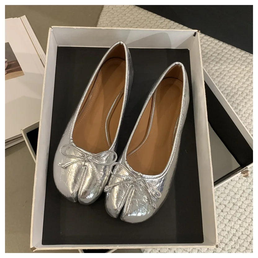 Ballerines Tabi à Nœud