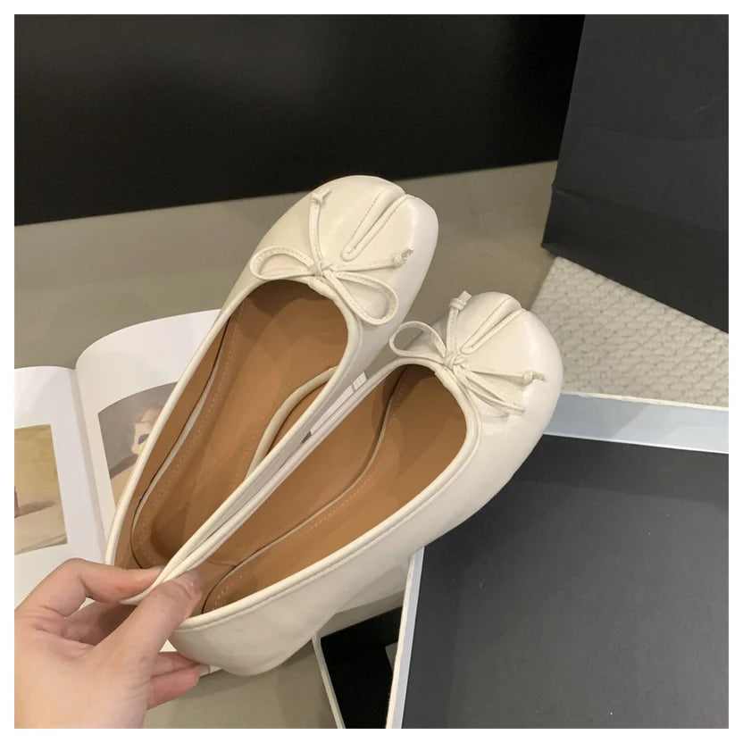 Ballerines Tabi à Nœud