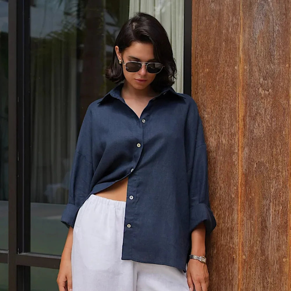 Chemise Oversize en Coton