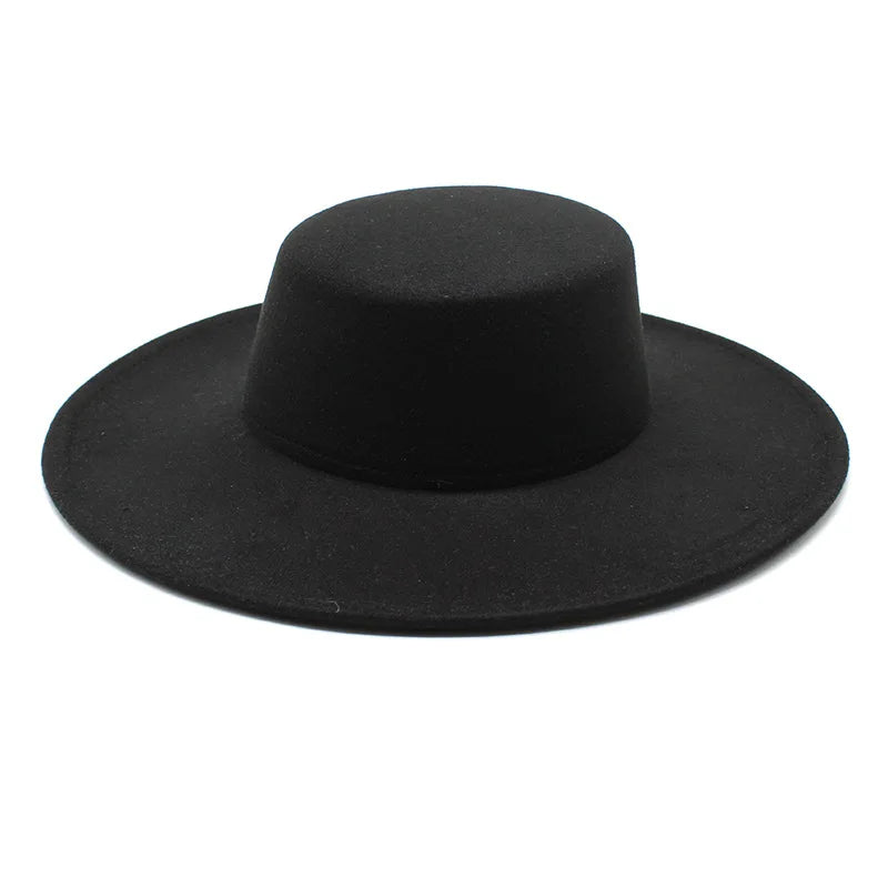 Chapeau Large Bord en Feutre
