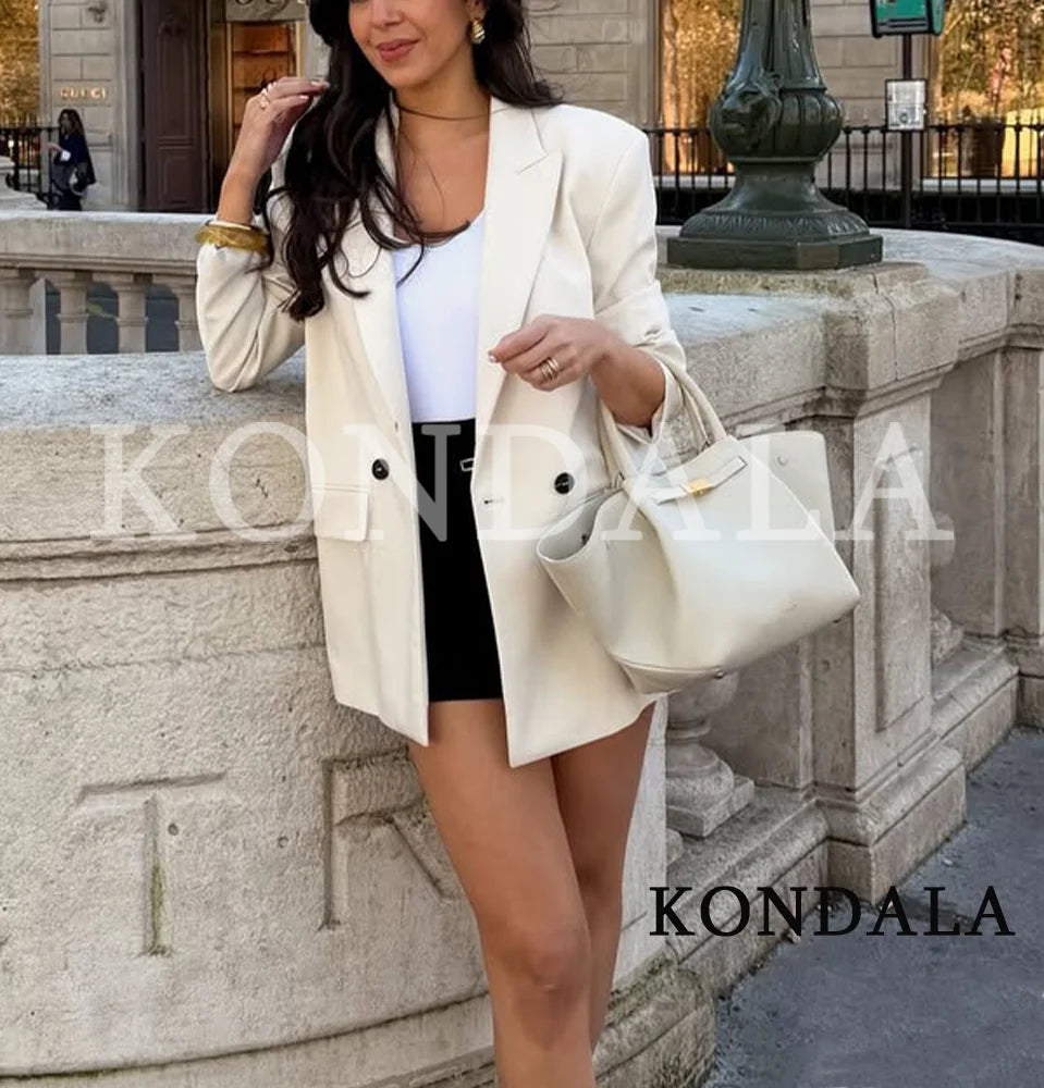 Blazer Croisé Ajusté