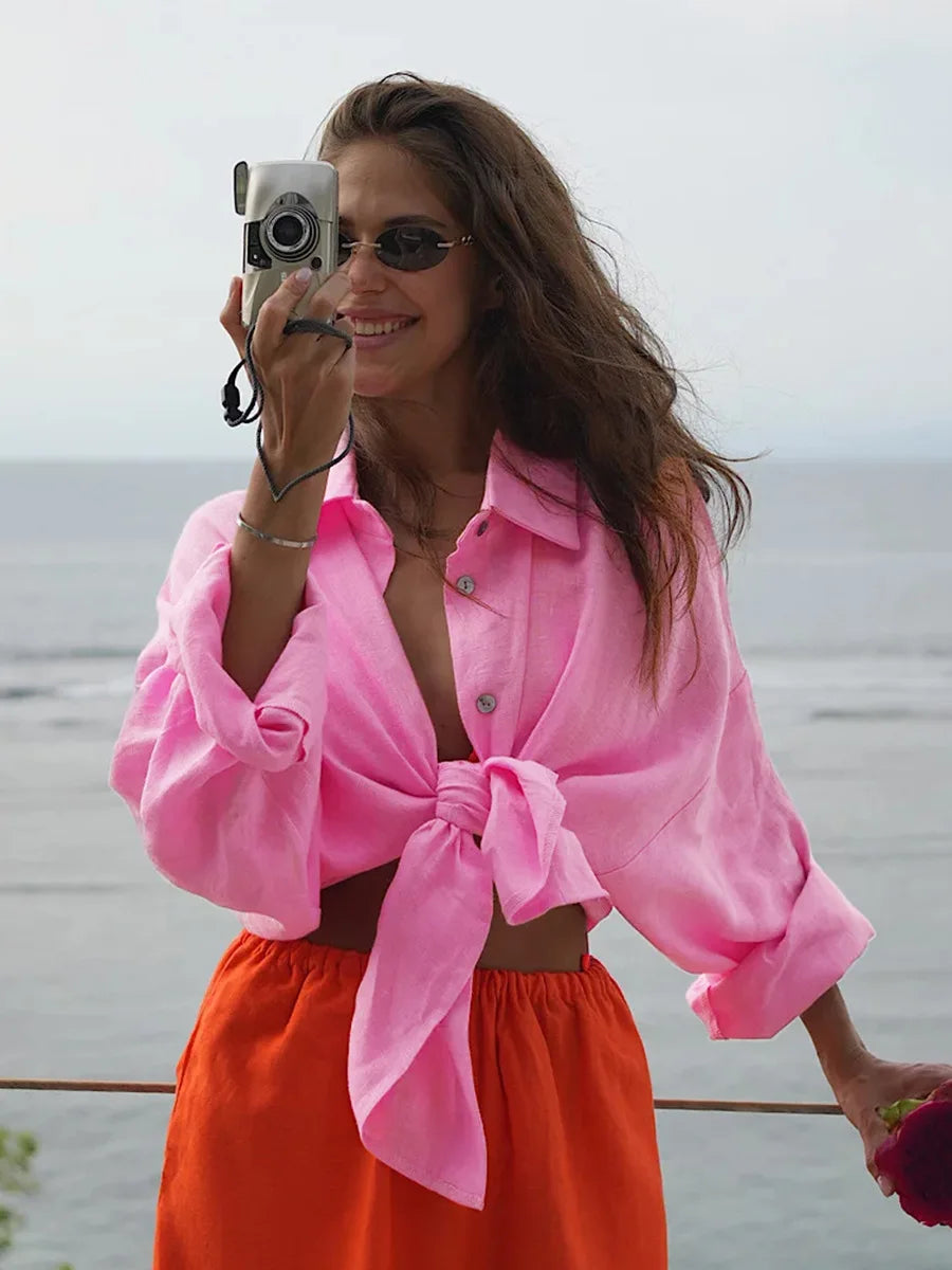 Chemise Oversize en Coton