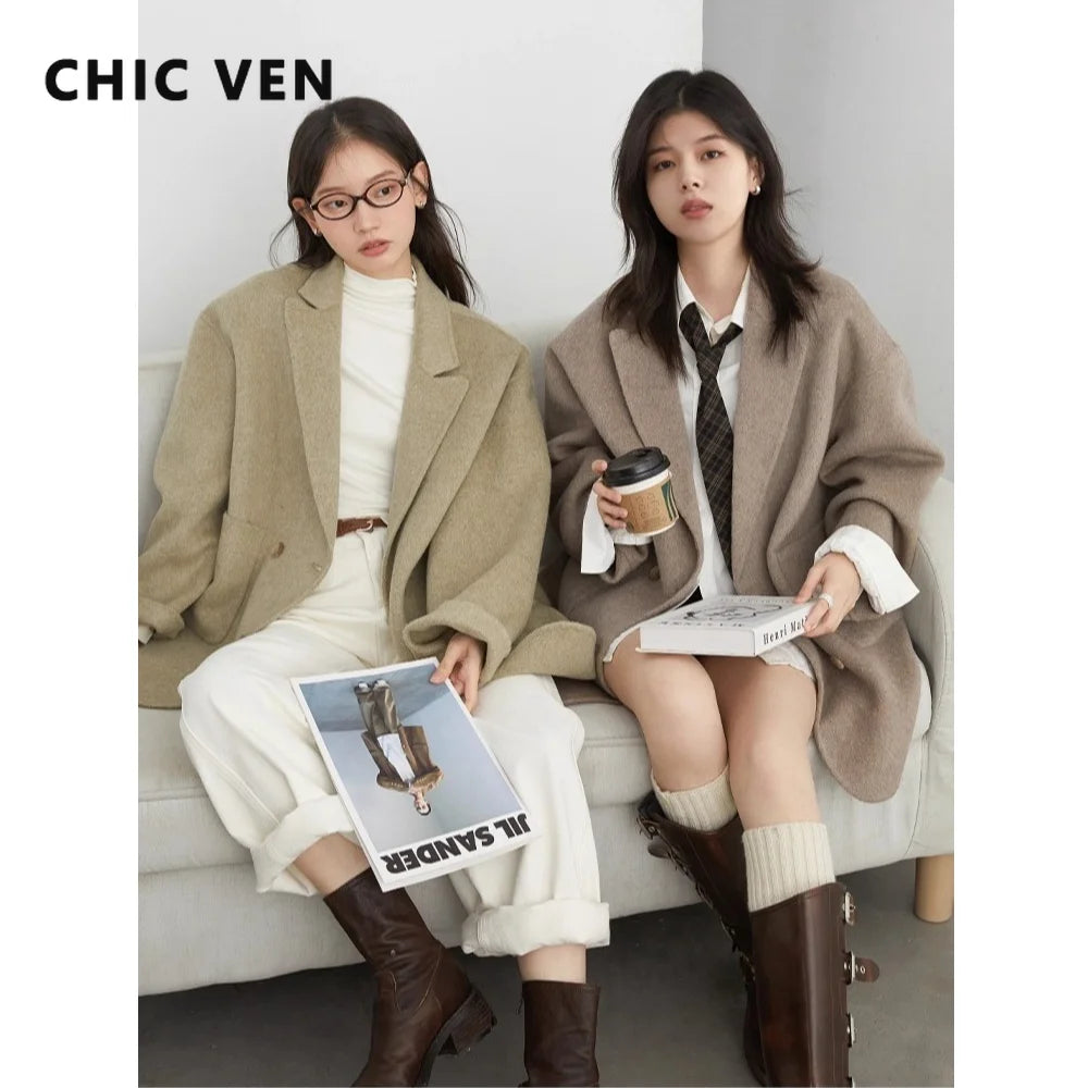 Manteau Long Double Face