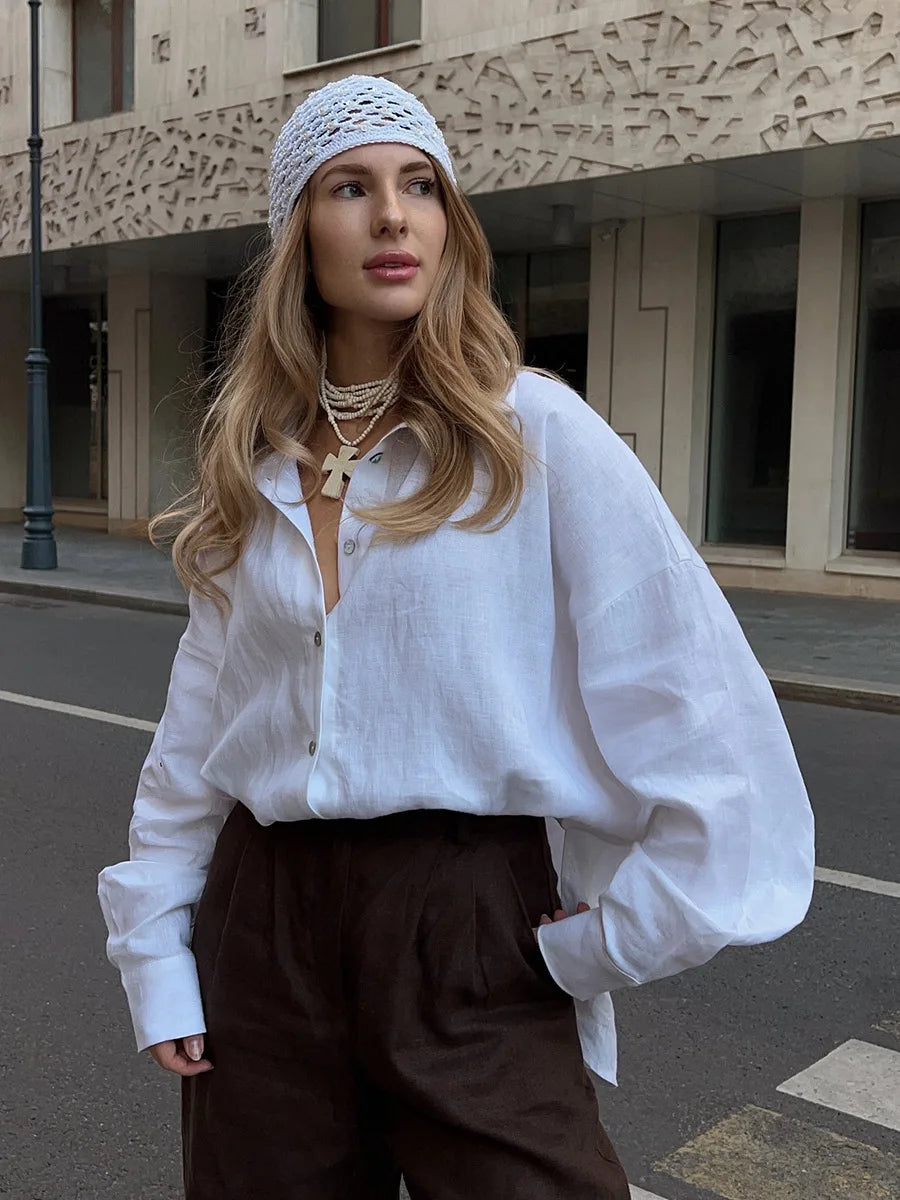 Chemise Oversize en Coton