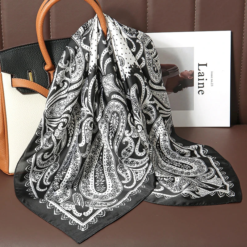 Foulard Carré Satiné
