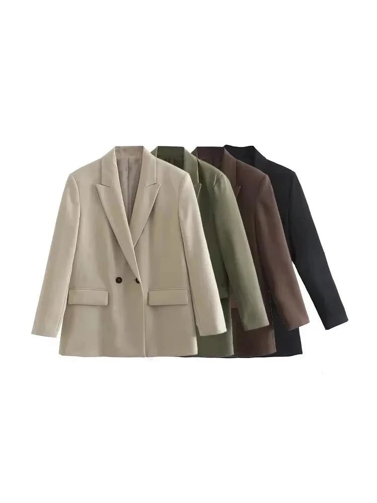 Blazer Croisé Oversize