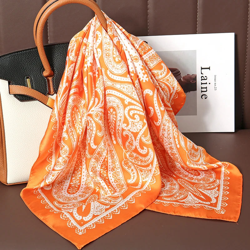 Foulard Carré Satiné