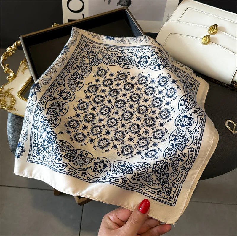 Foulard Carré Satiné