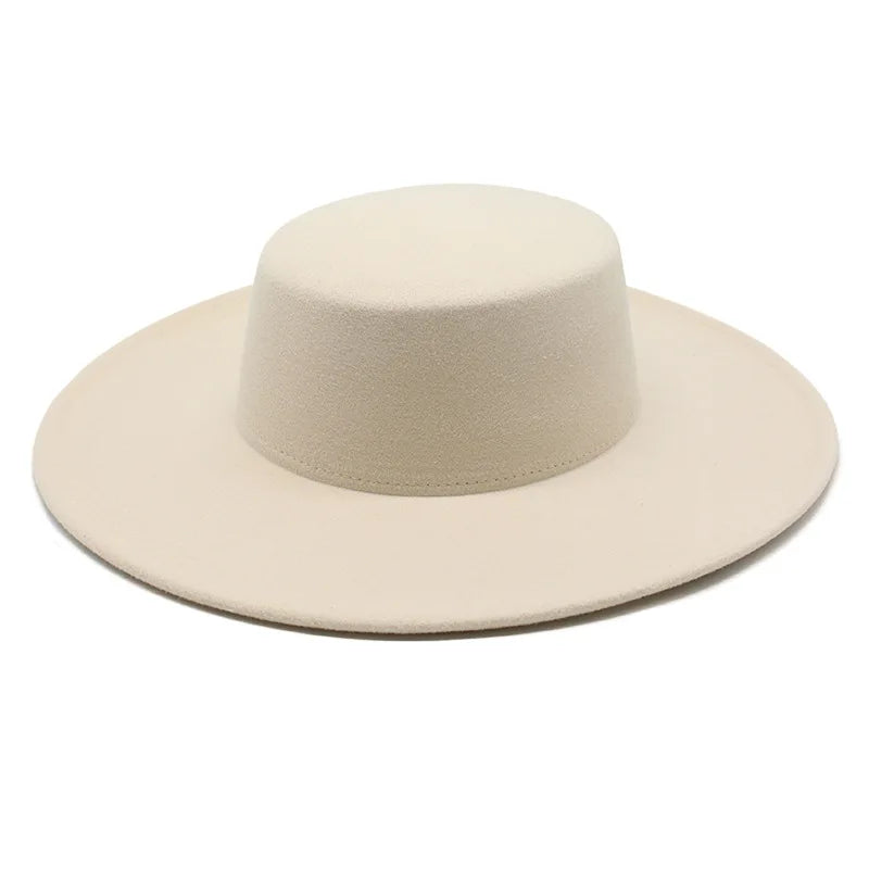 Chapeau Large Bord en Feutre