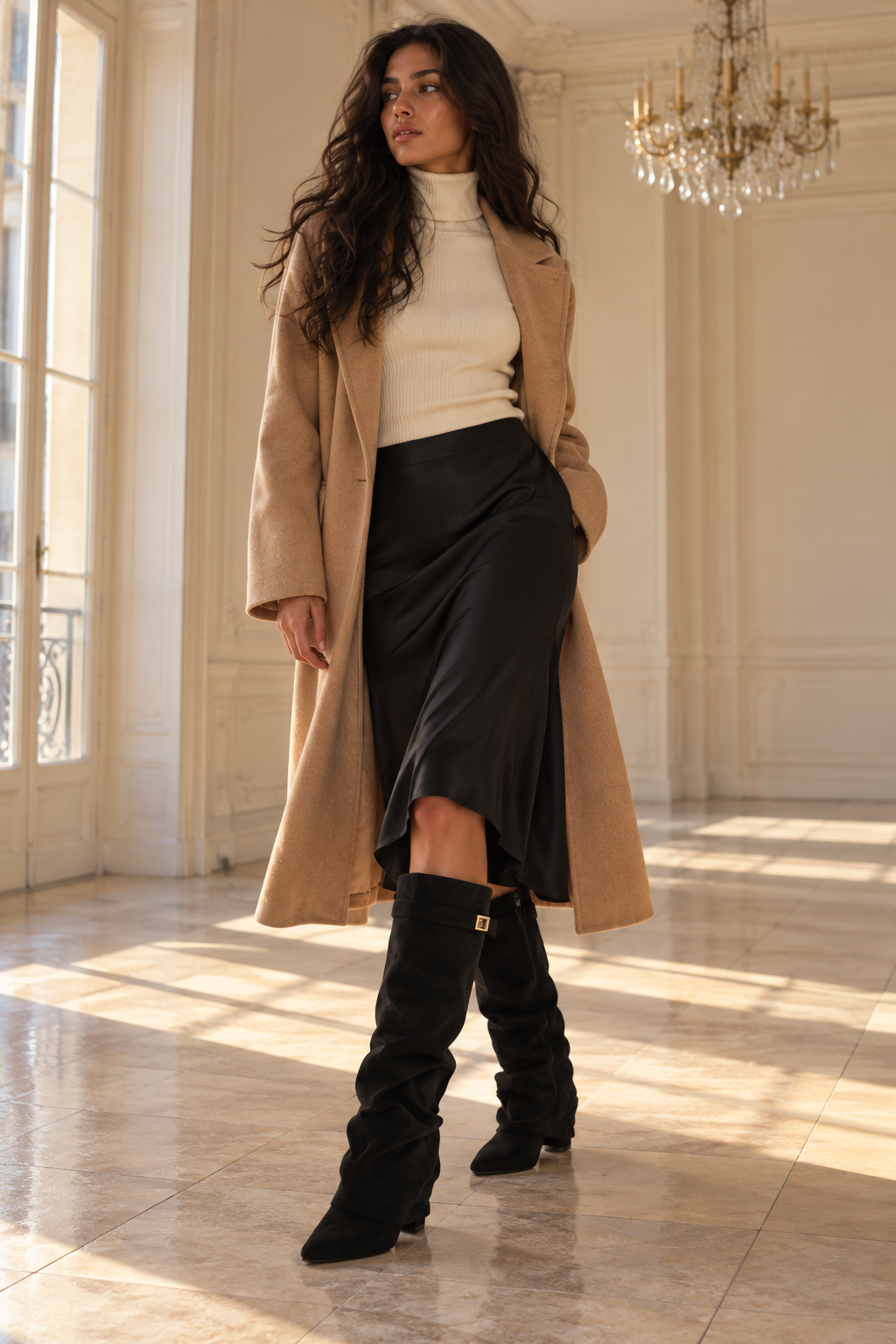 Bottes Hautes à Boucle