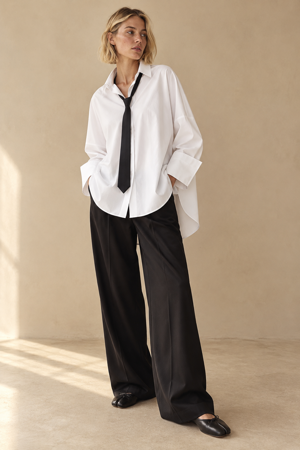 Chemise Blanche Oversize