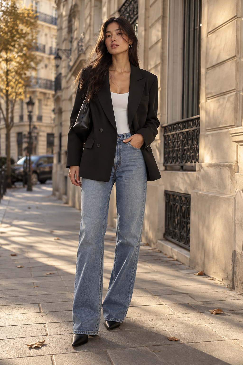 Blazer Croisé Ajusté