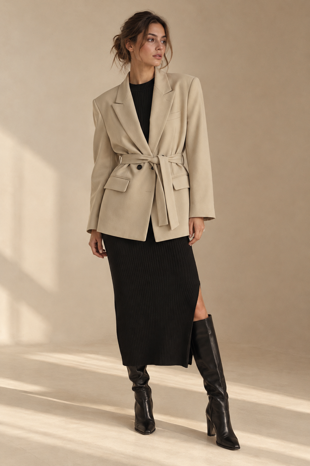 Blazer Croisé Oversize