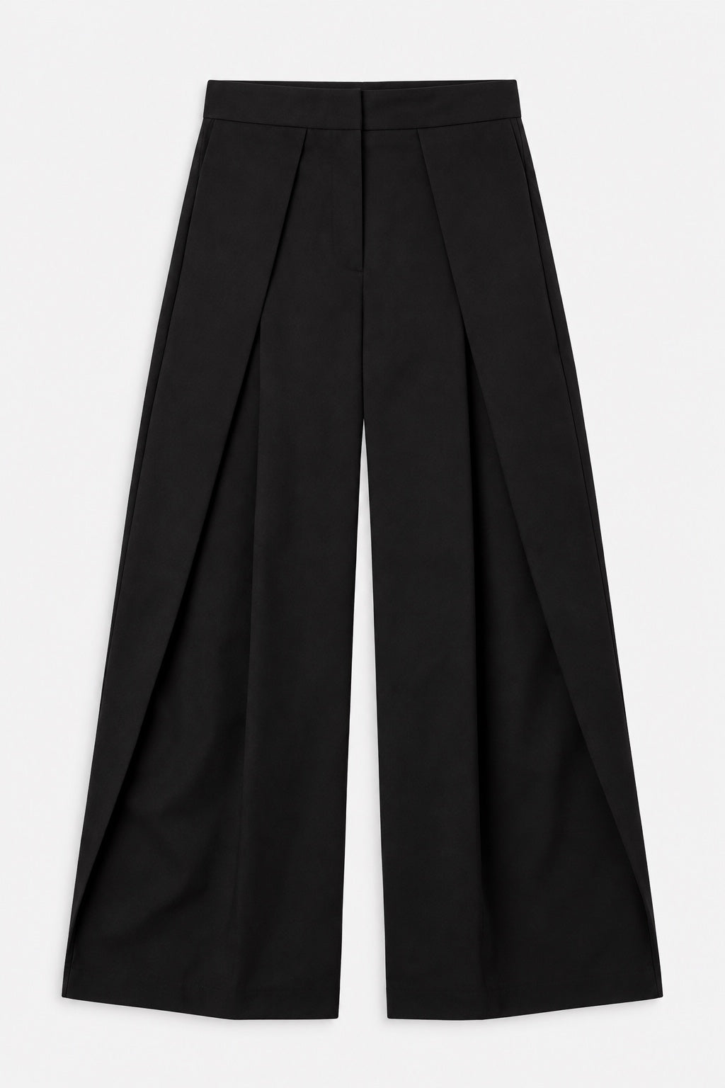 Pantalon de Tailleur Large — Noir — produit