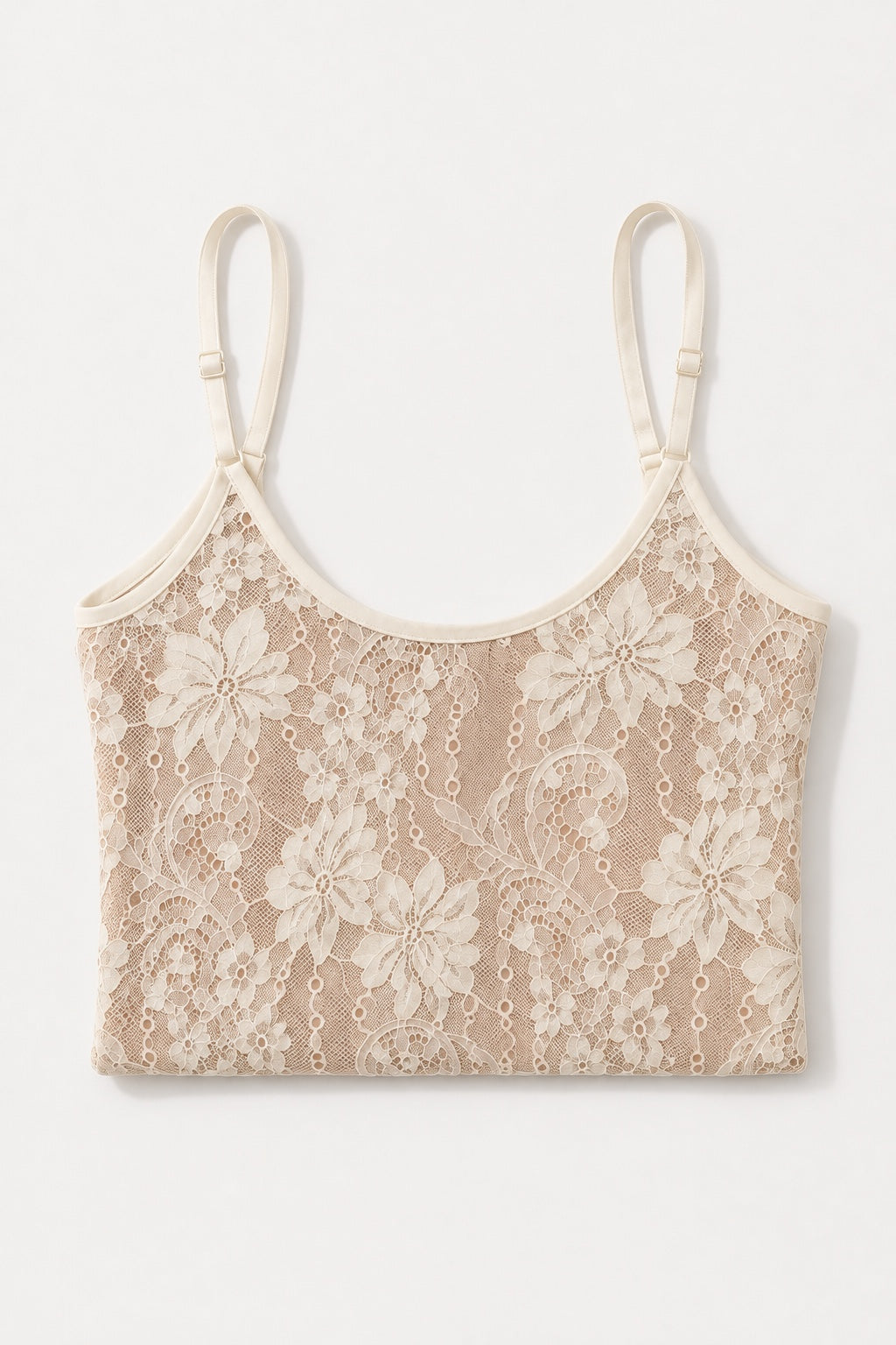 Body Dentelle Florale — Ivoire — produit dos