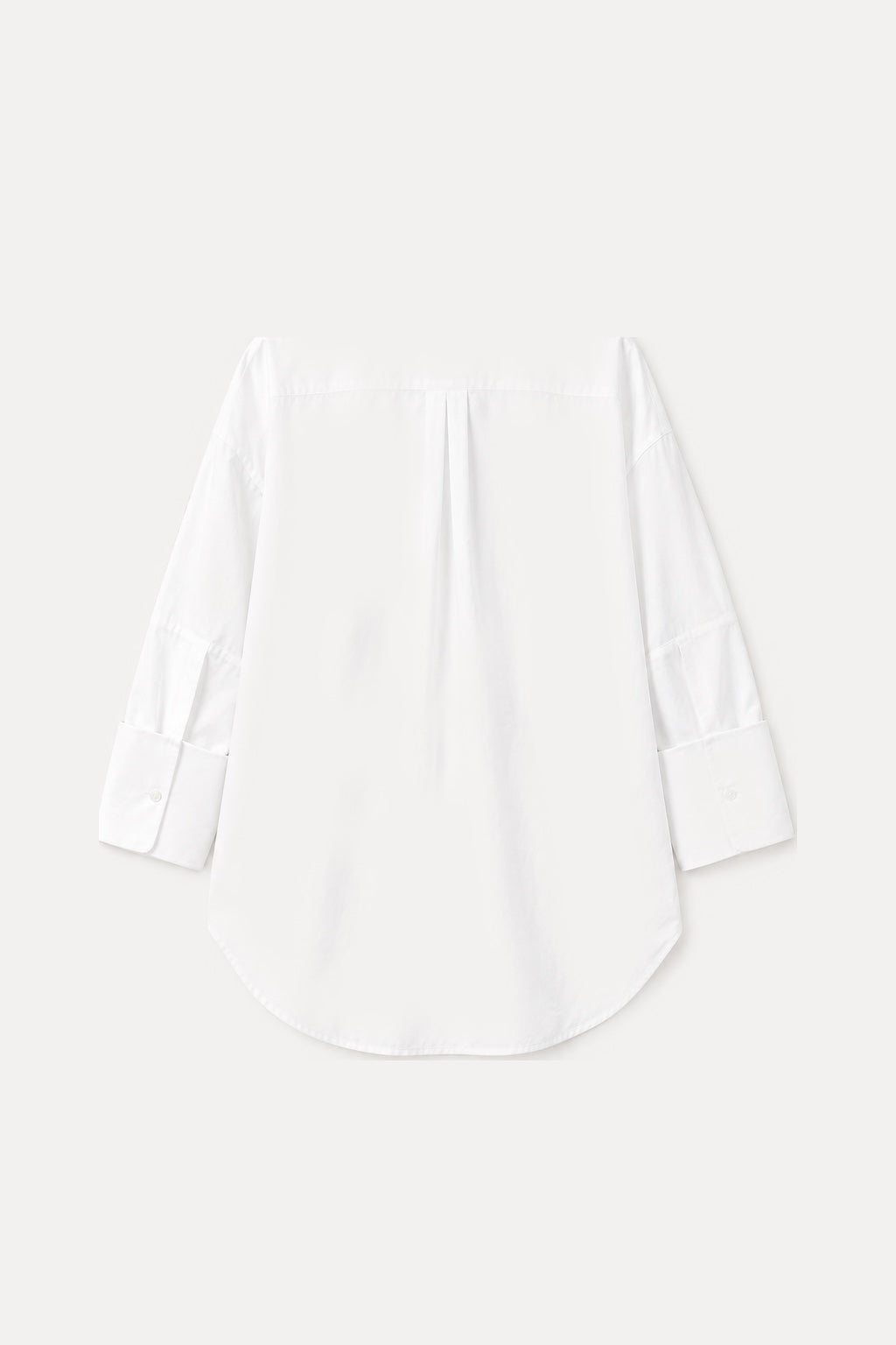 Chemise Blanche Oversize — Blanc — produit dos