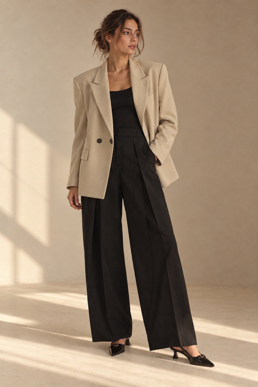 Blazer Croisé Oversize