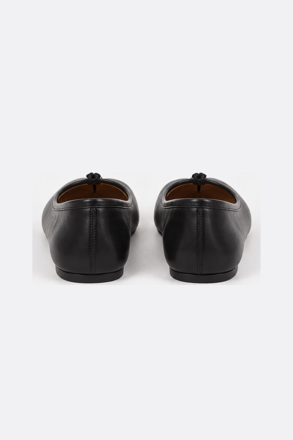 Ballerines Tabi Cuir Souple — Noir — produit dos