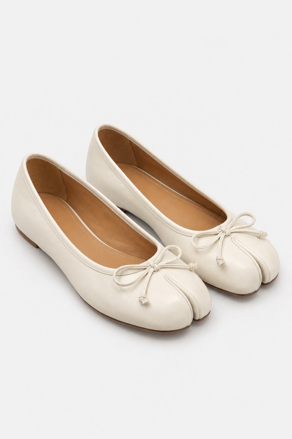 Ballerines Tabi à Nœud — Beige — produit