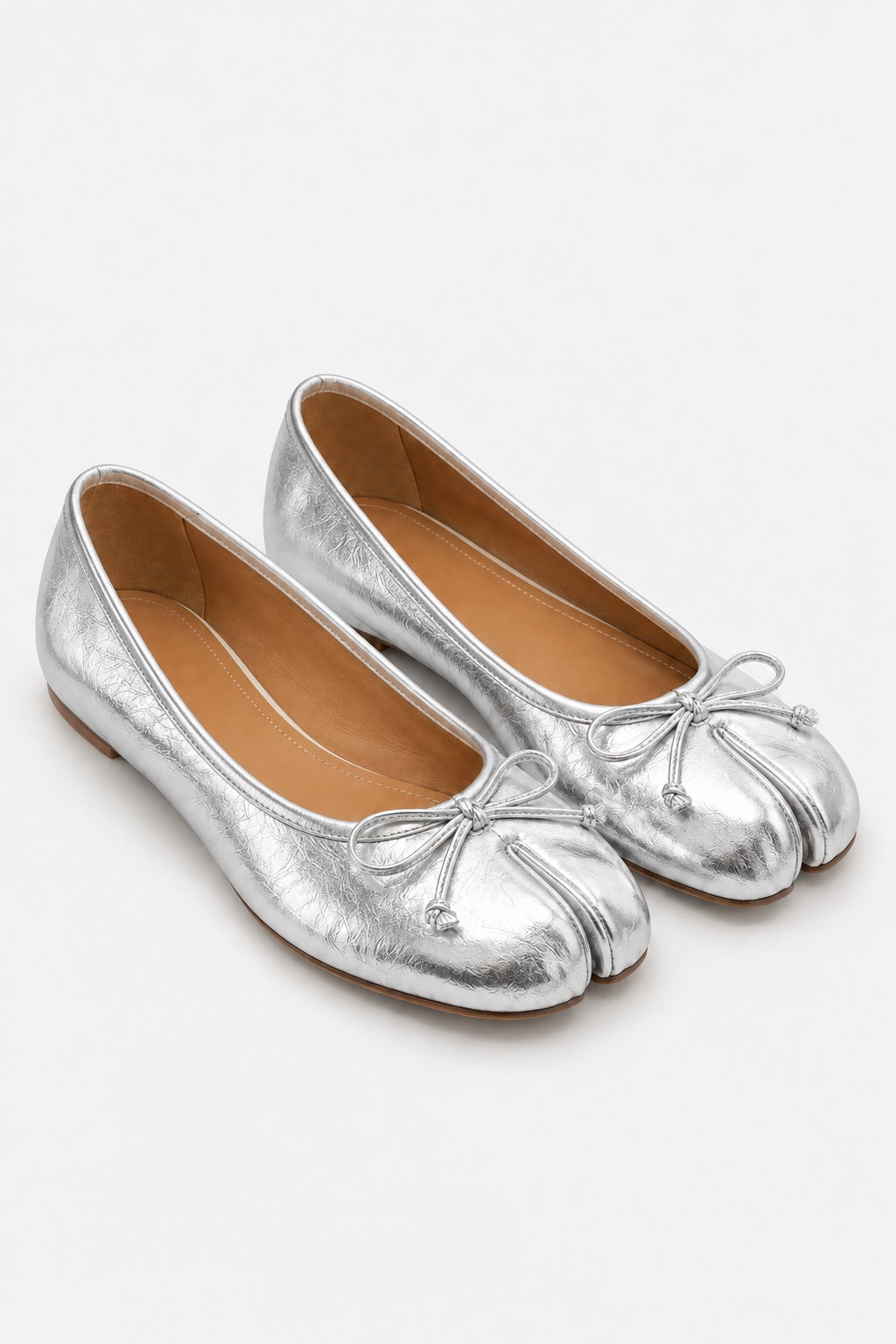 Ballerines Tabi à Nœud — Argent — produit