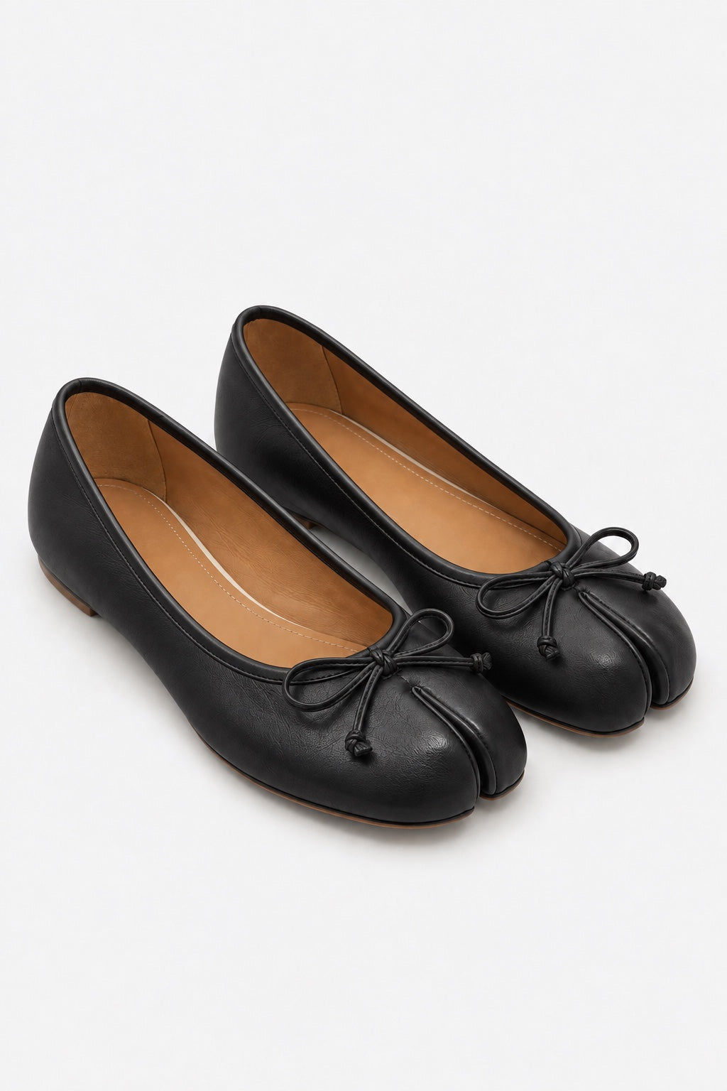 Ballerines Tabi à Nœud — Noir — produit