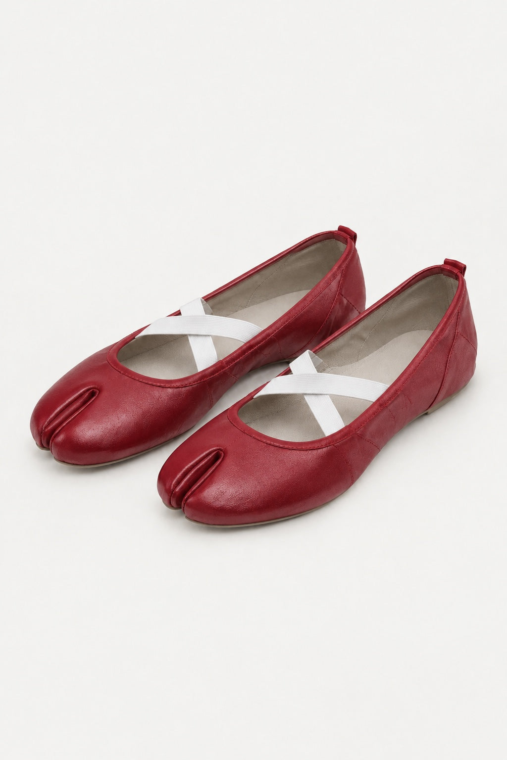 Ballerines Tabi Sport — Rouge — produit